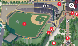 Mapa de ESPN Wide World of Sports Complex